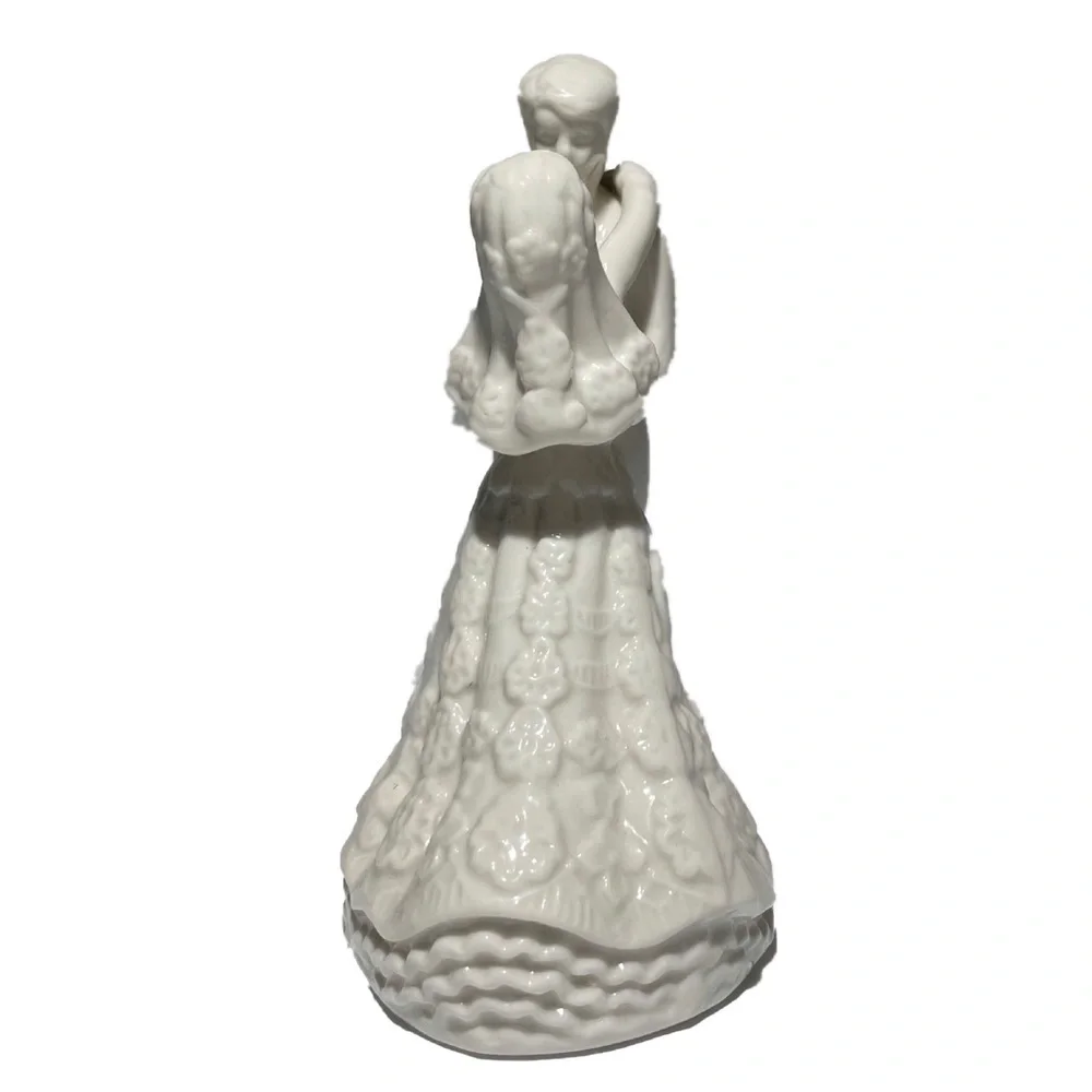 Bride & Groom Figurine or Cake Topper Collectible Wedding Bridal Keepsake
